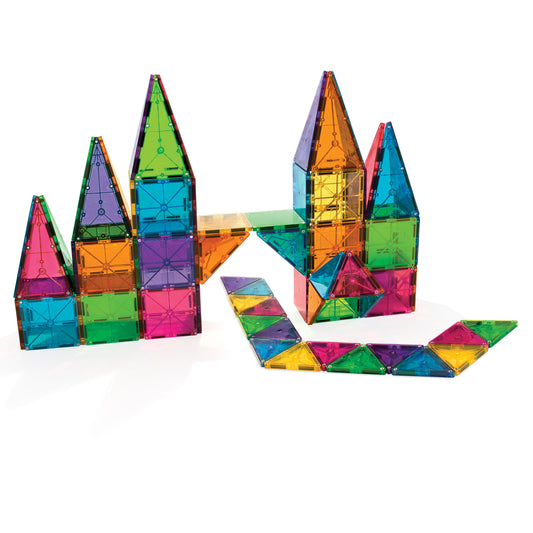 Magnetic Building Tiles Construction Set – 100 Pieces