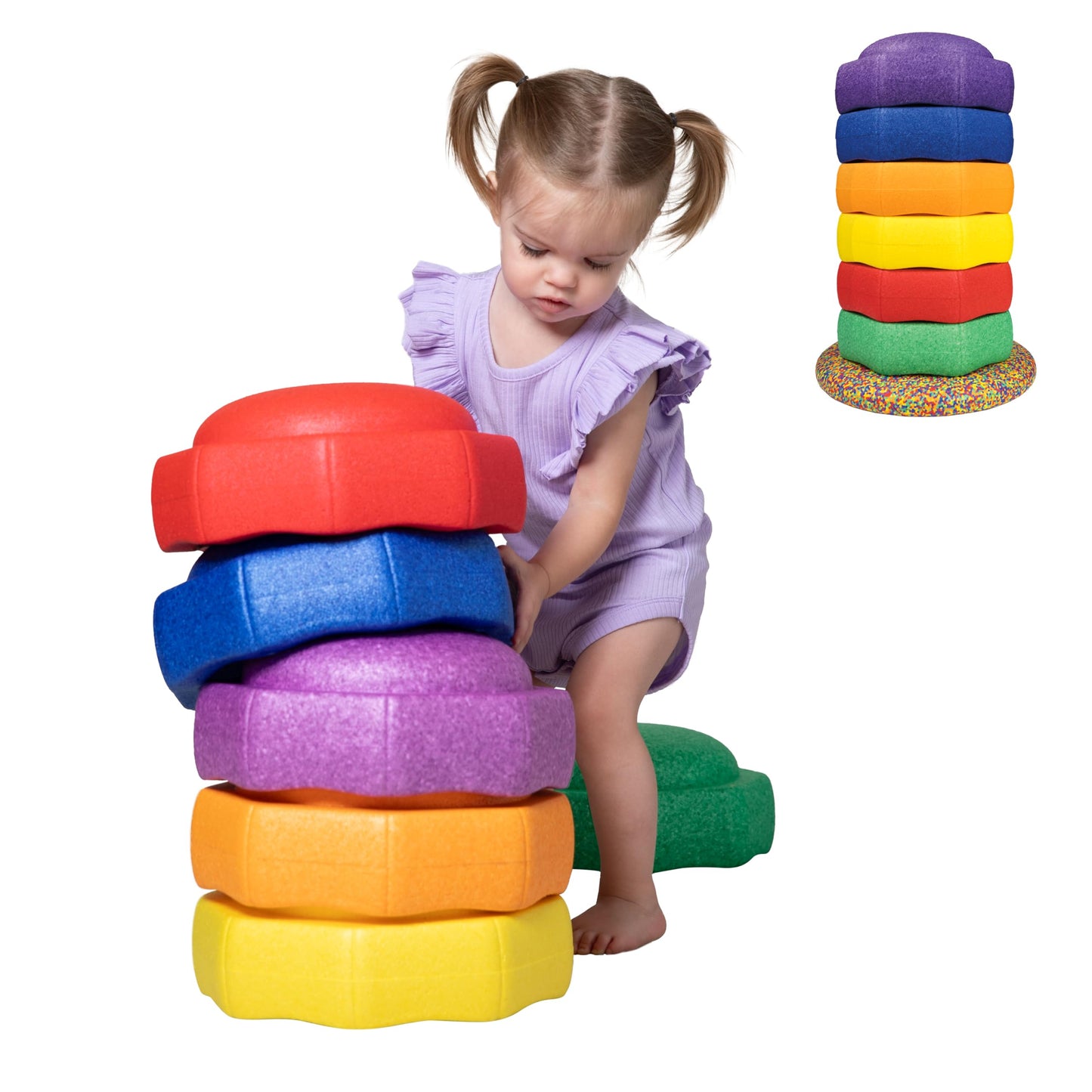 Nuby StepPebbles with Balance Board