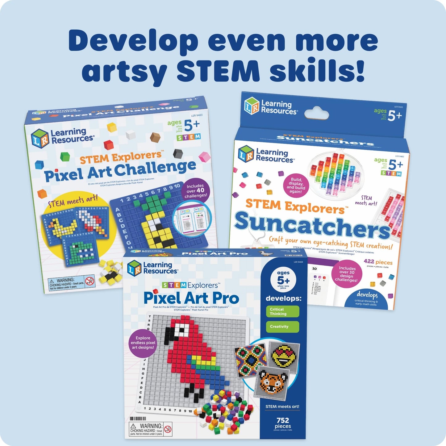 Learning Resources STEM Explorers Pixel