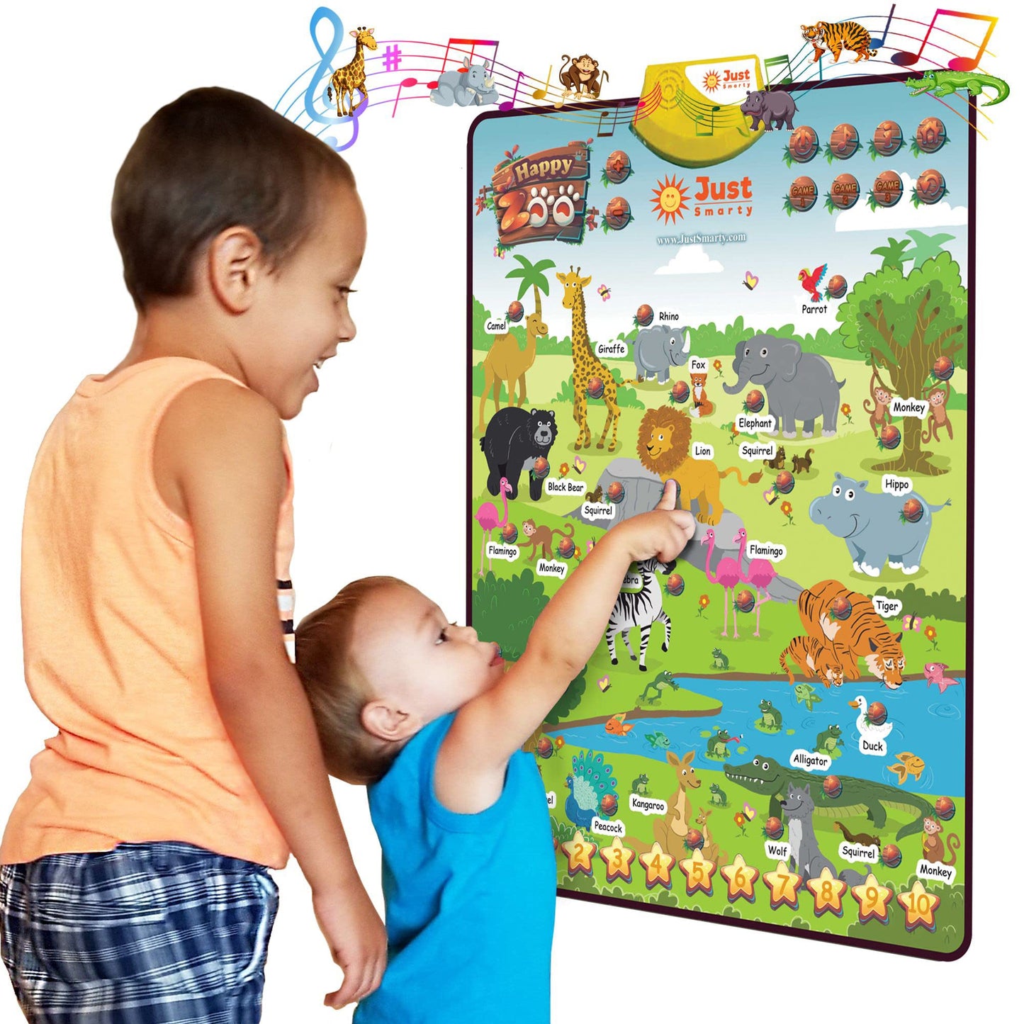 Interactive Learning Posters for Early Education