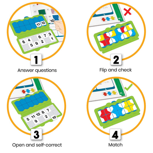 Kindergarten Math Skill Practice & Learning Activity Set