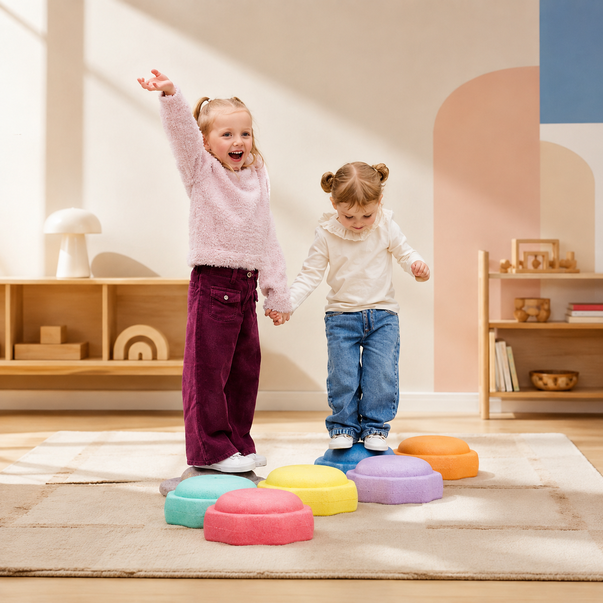 Nuby StepPebbles with Balance Board