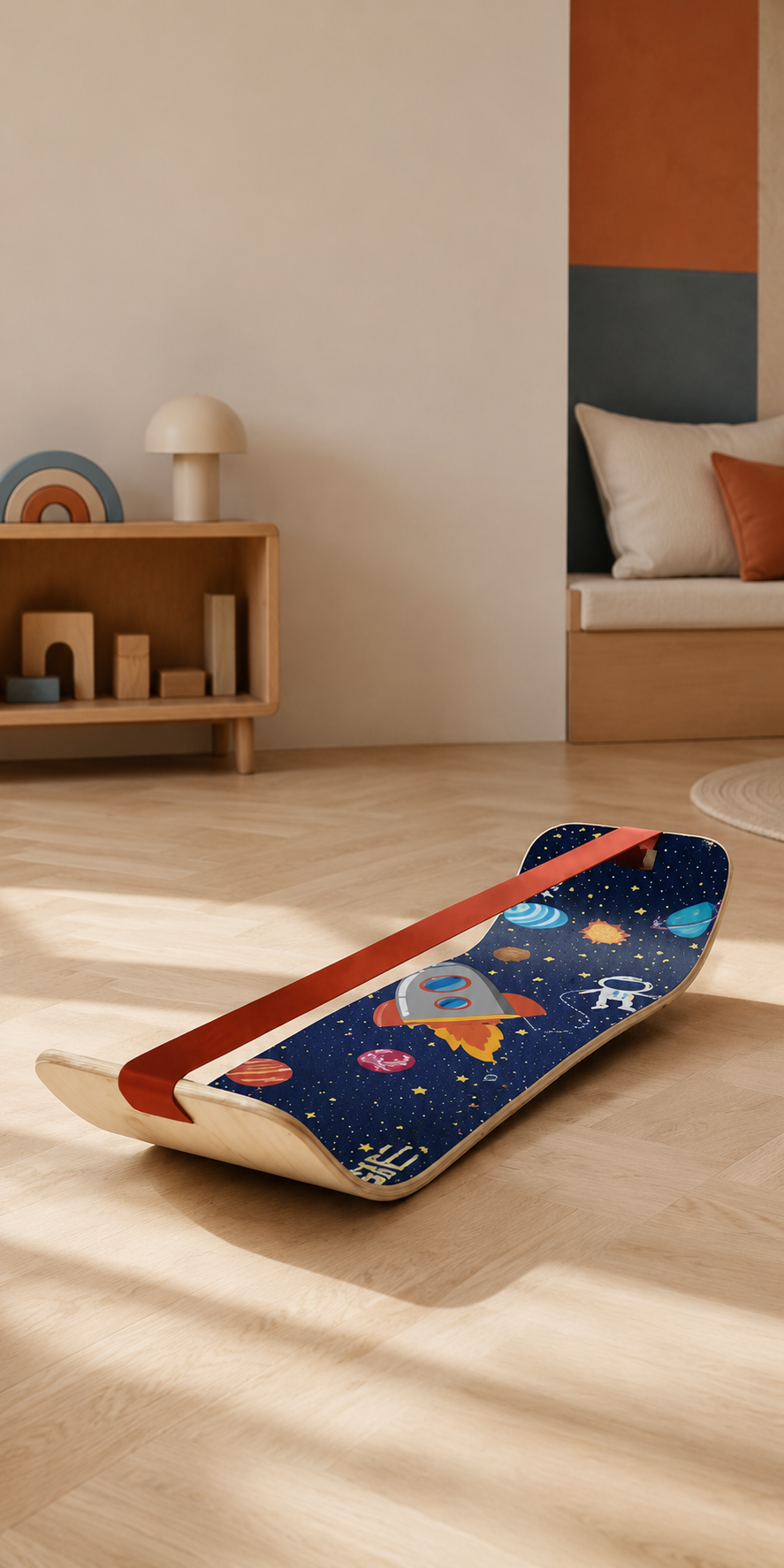 Slackline Balance Board Trainer for Kids & Adults