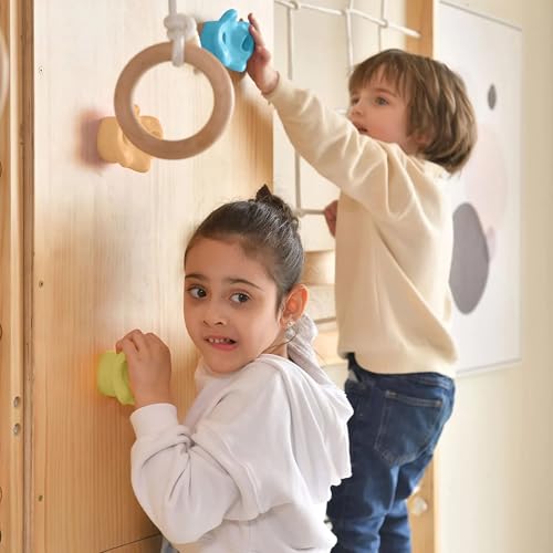 9-in-1 Indoor Climbing Wall Gym for Kids