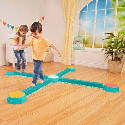 Balance Beams & Stepping Stones Active Play Set for Kids