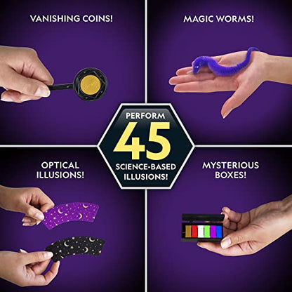 National Geographic Kids Magic Sets - Magic Tricks for Kids to Perform with Step-by-Step Video Instructions for Each Trick Provided by a Professional Magician, Toys for Boys and Girls