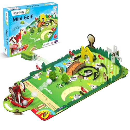 Smartivity DIY Mini Pinball for Kids Ages 6-12 Years | Build Your Own - Hand Held Pinball Game I Birthday Gift for Boys & Girls | DIY Science Toy for Kids 6,7,8,9,10,11,12 Years Old