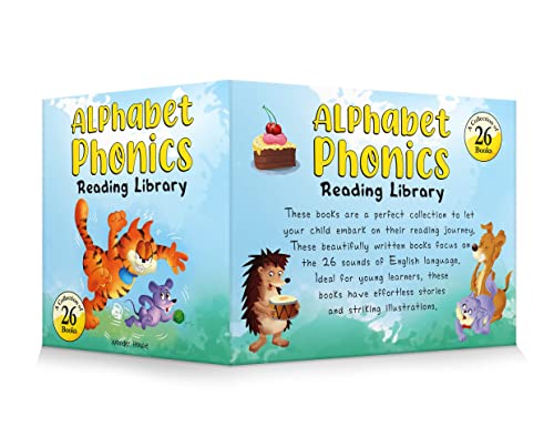Alphabet Phonics - Reading Library For Children (Boxset of 26 books)