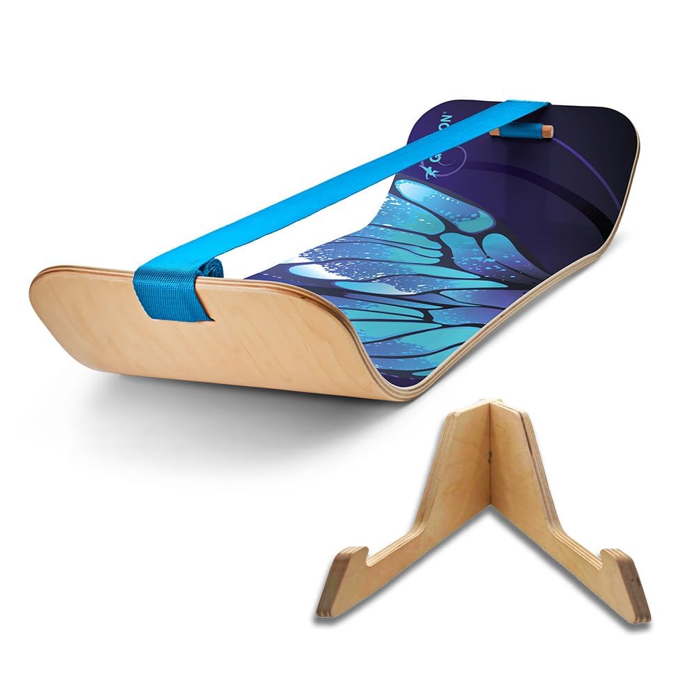 Slackline Balance Board Trainer for Kids & Adults