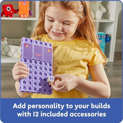 hand2mind Numberblocks Heroes with Zeroes MathLink Cubes Activity Set
