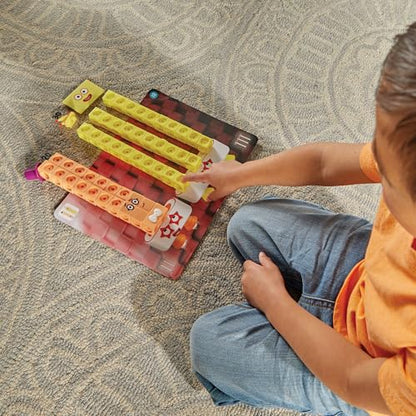 hand2mind Numberblocks Heroes with Zeroes MathLink Cubes Activity Set
