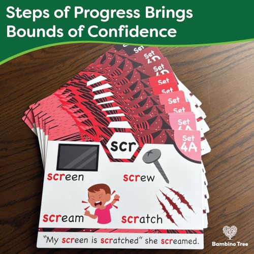 Phonics Flash Cards for Early Reading & Word Skills