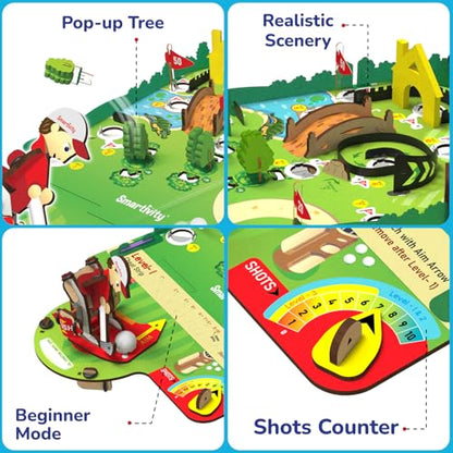 Smartivity DIY Mini Pinball for Kids Ages 6-12 Years | Build Your Own - Hand Held Pinball Game I Birthday Gift for Boys & Girls | DIY Science Toy for Kids 6,7,8,9,10,11,12 Years Old