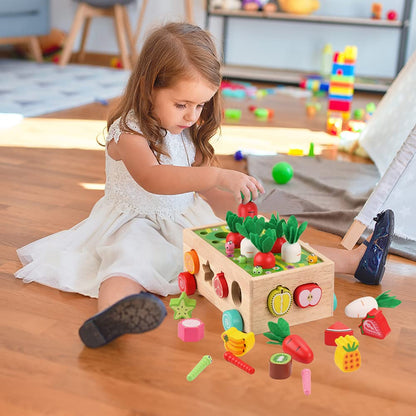 Wooden Early Learning Activity Toy Set for Toddlers