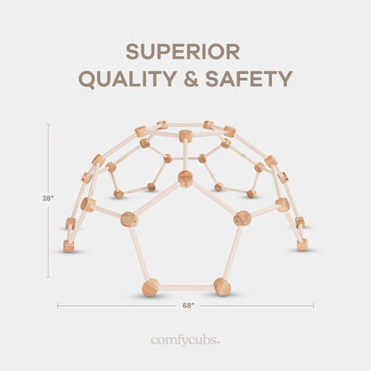 Comfy Cubs Wooden Climbing Toys for Toddlers