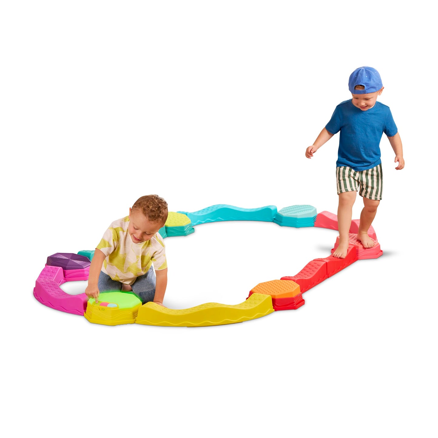 Balance Beams & Stepping Stones Active Play Set for Kids