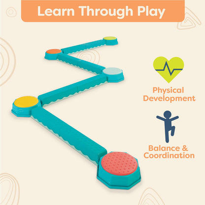 Balance Beams & Stepping Stones Active Play Set for Kids