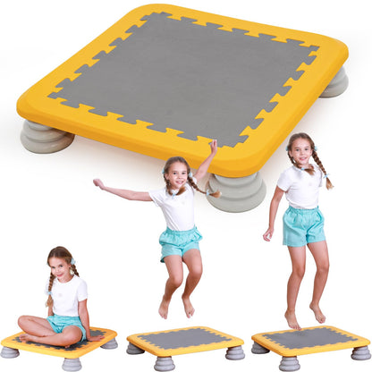 25-Inch Kids Sensory Trampoline with Non-Slip Base