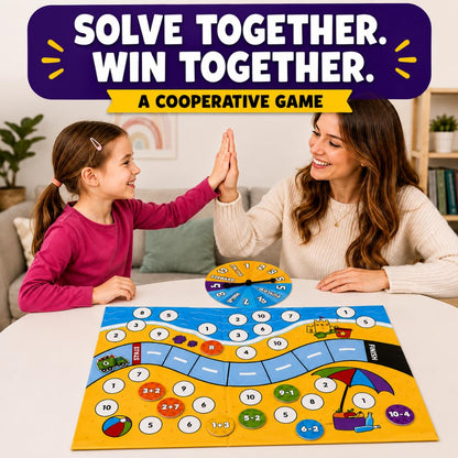 Number Dash Math Learning Board Game for Kids Ages 5–7