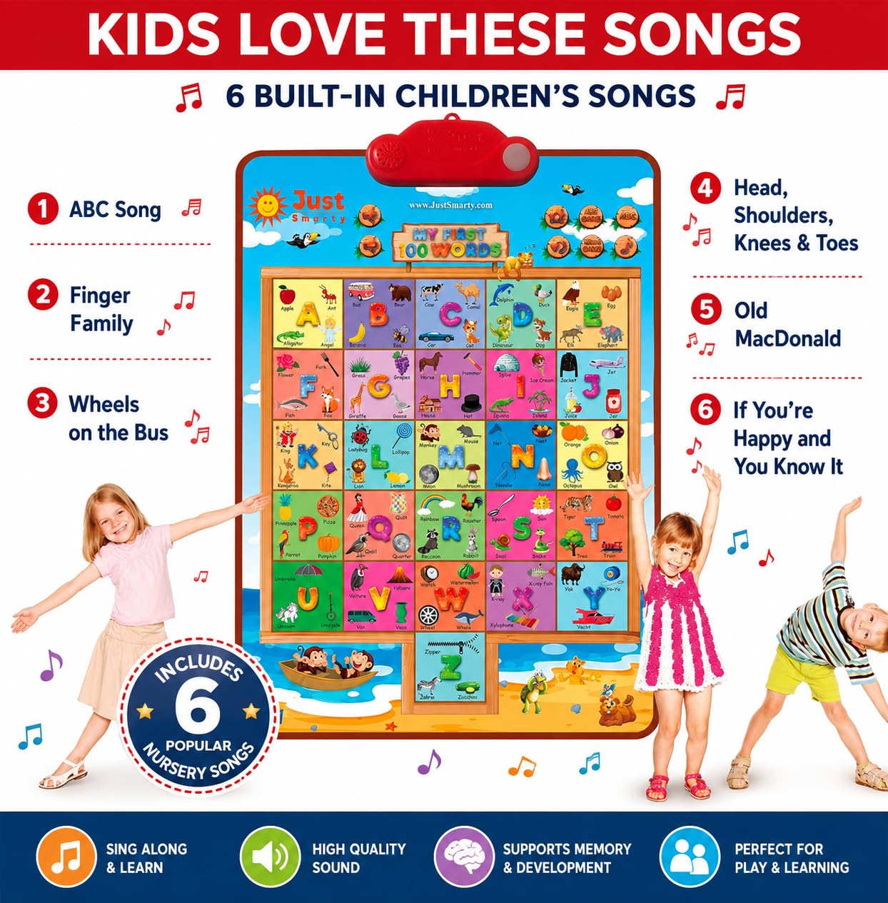 Interactive Learning Posters for Early Education
