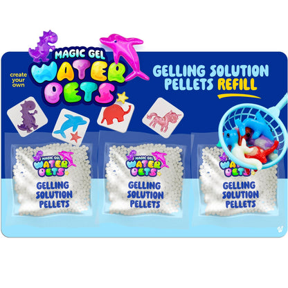 Dan&Darci Aqua Fairy Water Gel Kit for Kids - Gifts for Girls - Magic Elf Toy Kits - Waters Pets - DIY Squishy Maker Set - Craft for Kids - Squishies Toys Crafts - Gifts for Boys & Girls