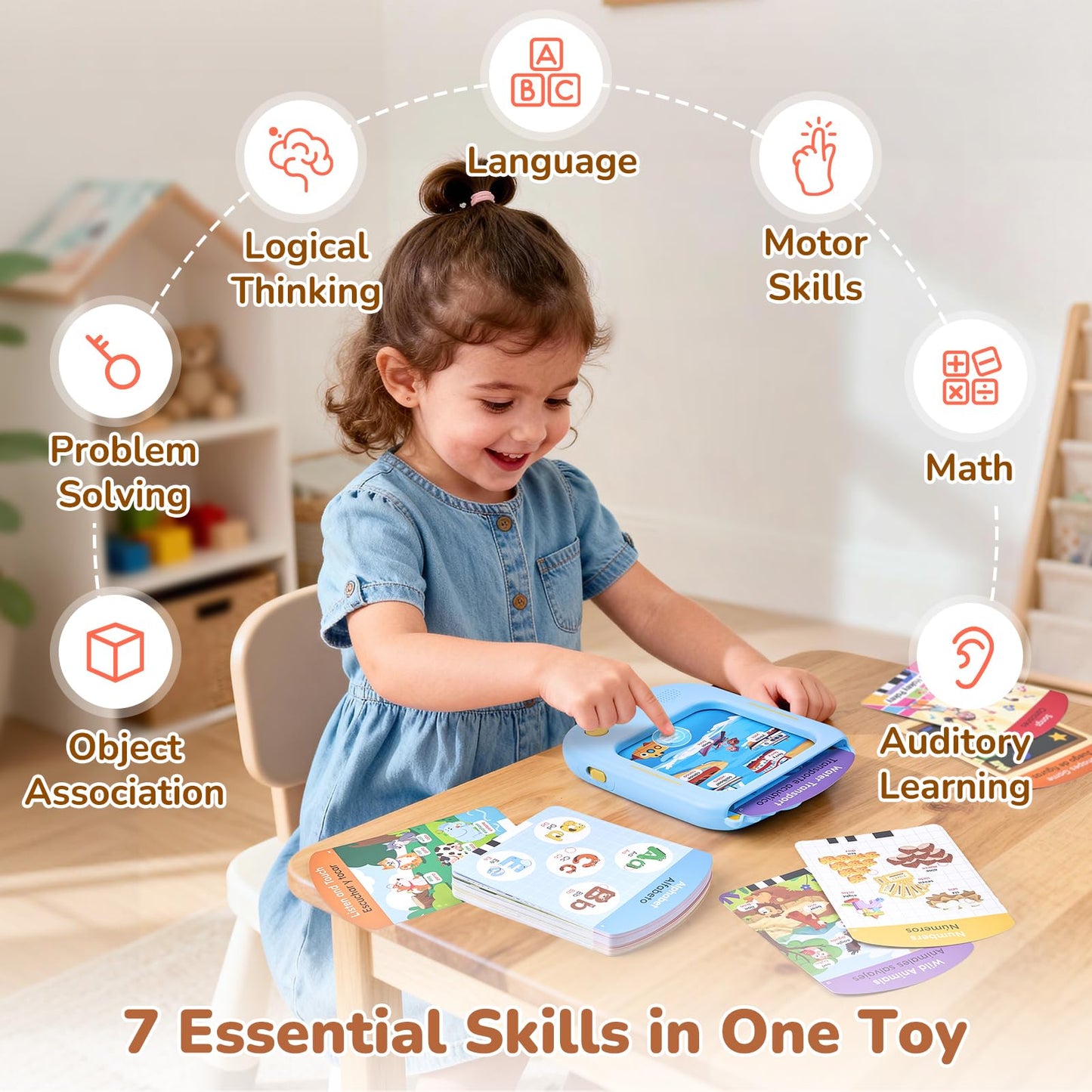 Interactive Kids Learning Tablet for Early Education