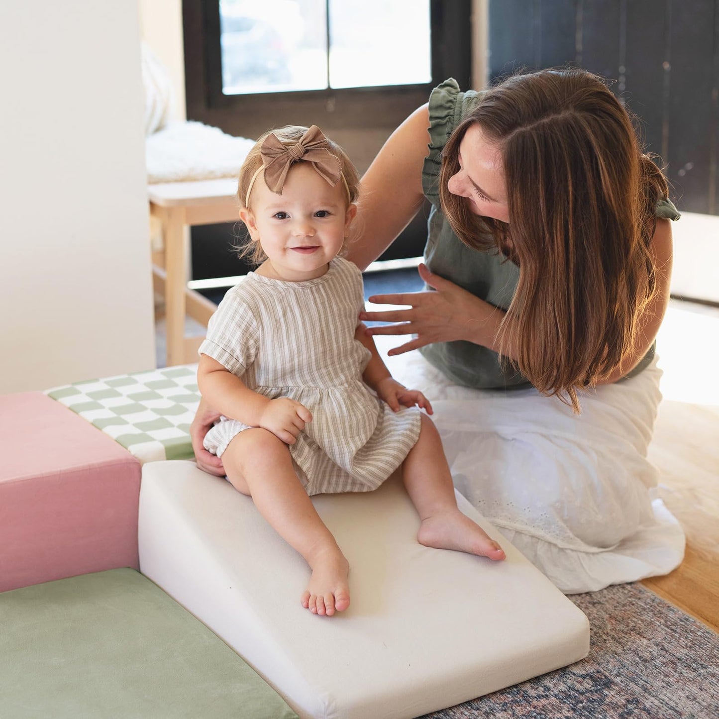 Soft Foam Climbing Blocks & Indoor Play Set for Toddlers
