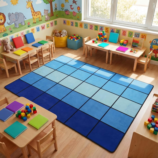 Educational Classroom Learning Rug & Kids Play Mat