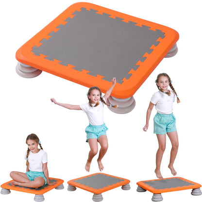 25-Inch Kids Sensory Trampoline with Non-Slip Base