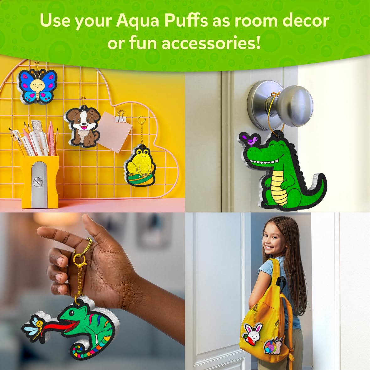 Skillmatics 3D Art Kit - Aqua Puffs, Mess-Free Fun, Magical Craft Activity for Kids Ages 4-10