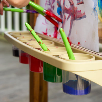 Guidecraft Acadia Outdoor 4 Sided Art Easel for Kids