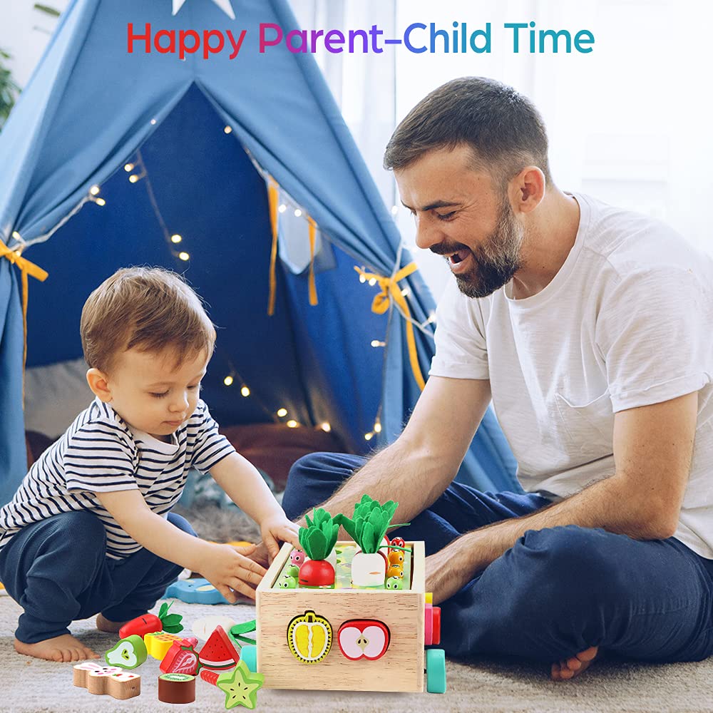 Wooden Early Learning Activity Toy Set for Toddlers