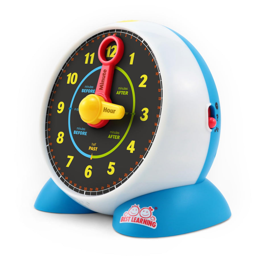 BEST LEARNING Learning Clock - Talking Time Teaching Toy for Kids