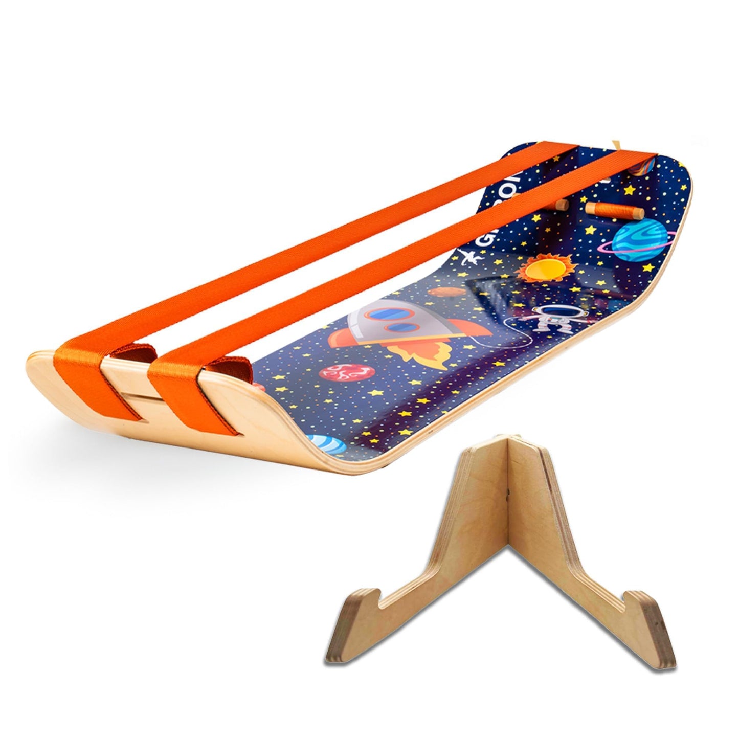 Slackline Balance Board Trainer for Kids & Adults