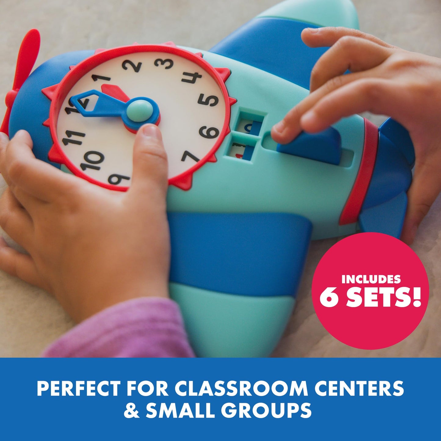Interactive Time Learning & Teaching Clock for Kids