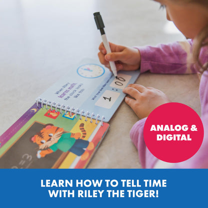 Interactive Time Learning & Teaching Clock for Kids