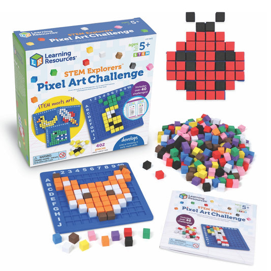 STEM Pixel Art Coding & Creative Learning Activity Set