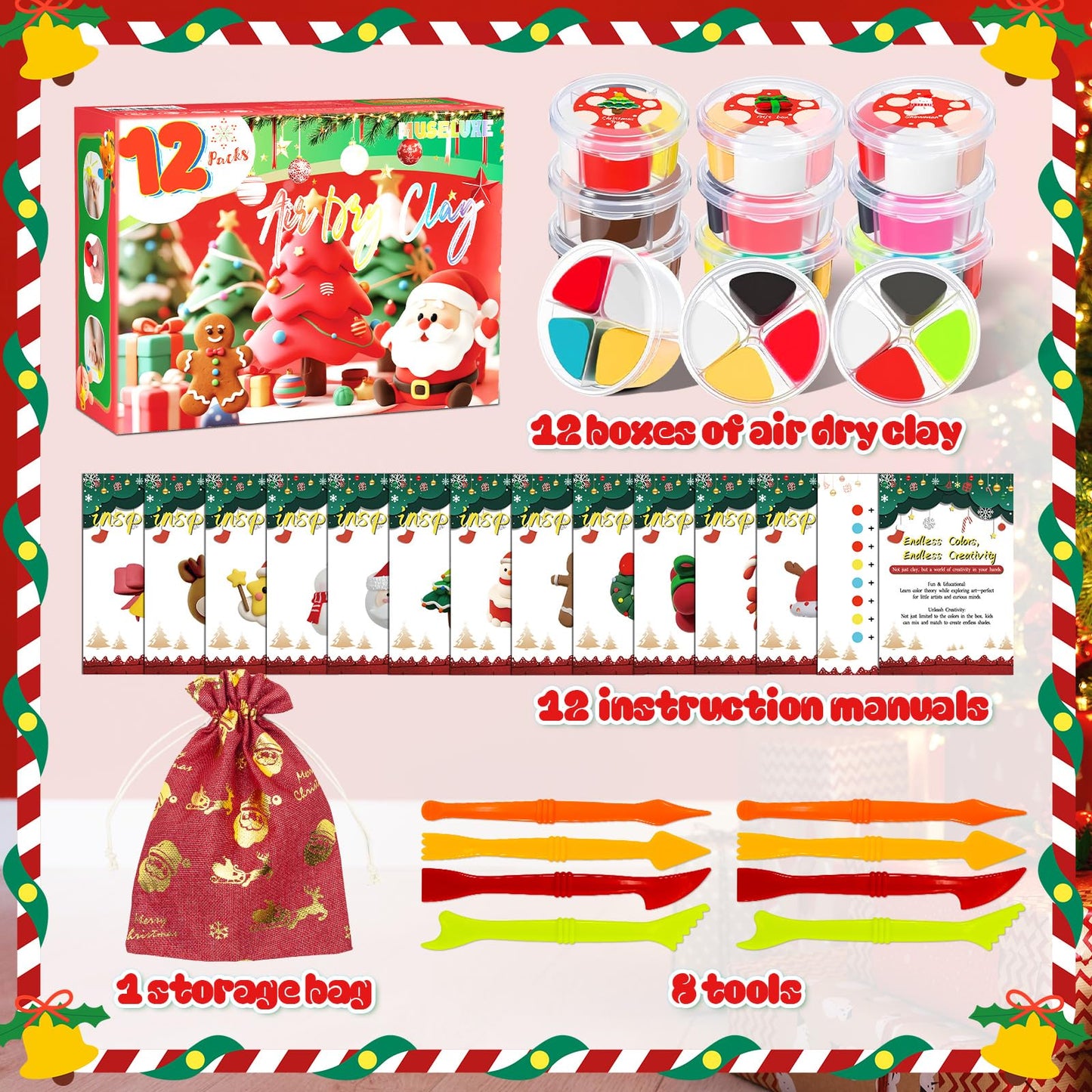 Air Dry Clay Kit
