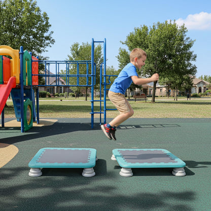 25-Inch Kids Sensory Trampoline with Non-Slip Base