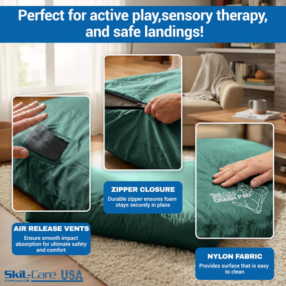 High-Density Foam Sensory Crash Pad for Kids