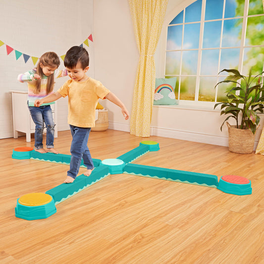 Balance Beams & Stepping Stones Active Play Set for Kids