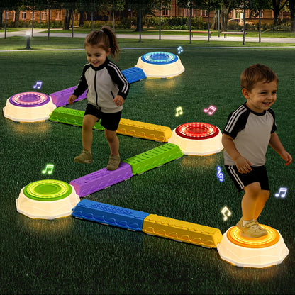 Kids Balance Beams & Stepping Stones Activity Set