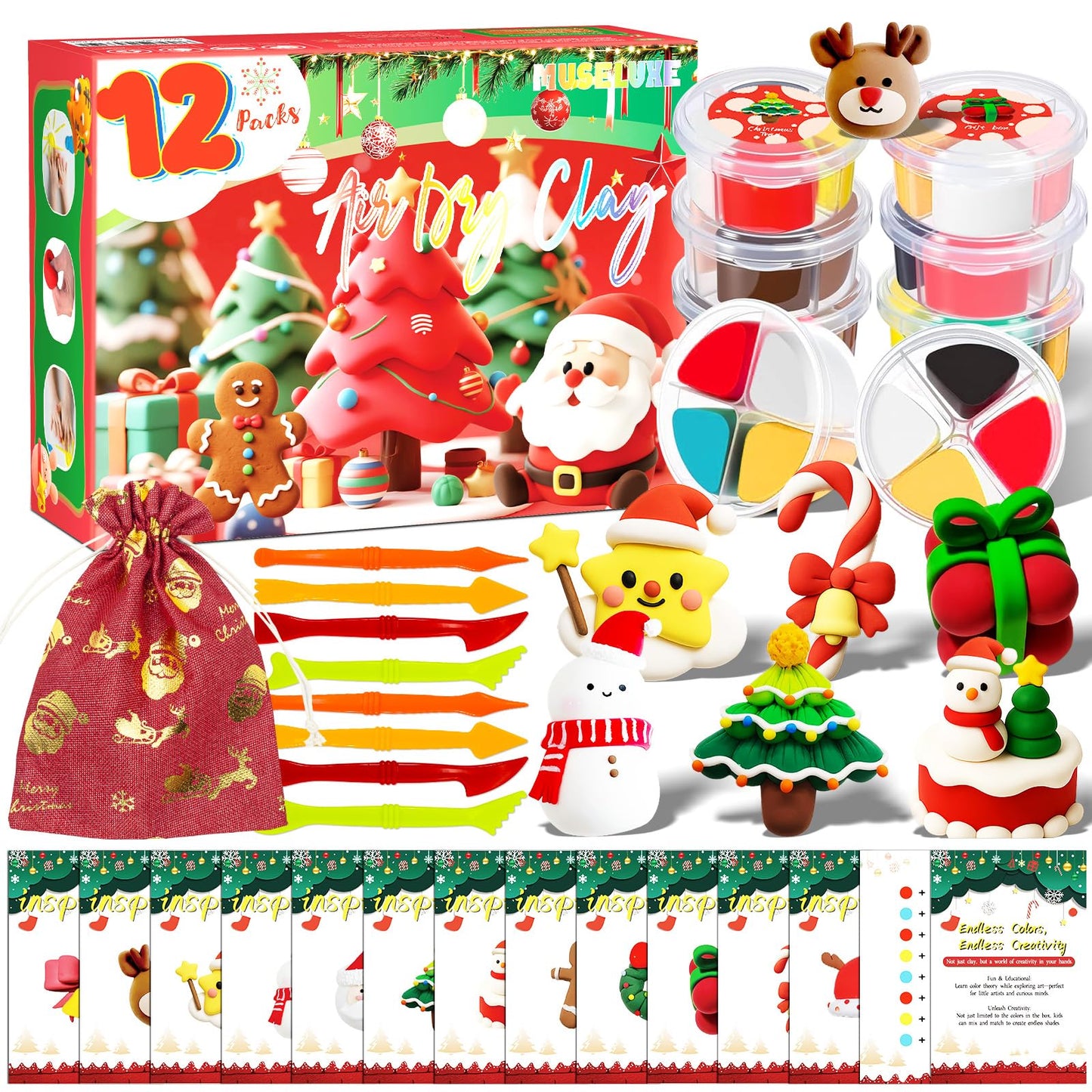 Air Dry Clay Kit