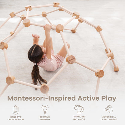 Comfy Cubs Wooden Climbing Toys for Toddlers