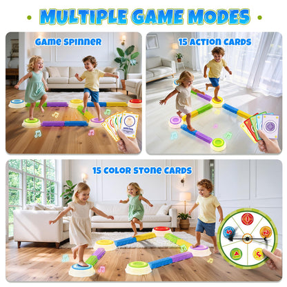 Kids Balance Beams & Stepping Stones Activity Set