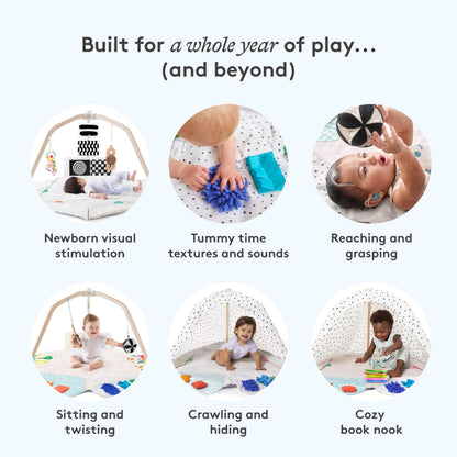 Sensory Strands Play Gym Activity Toy for Babies