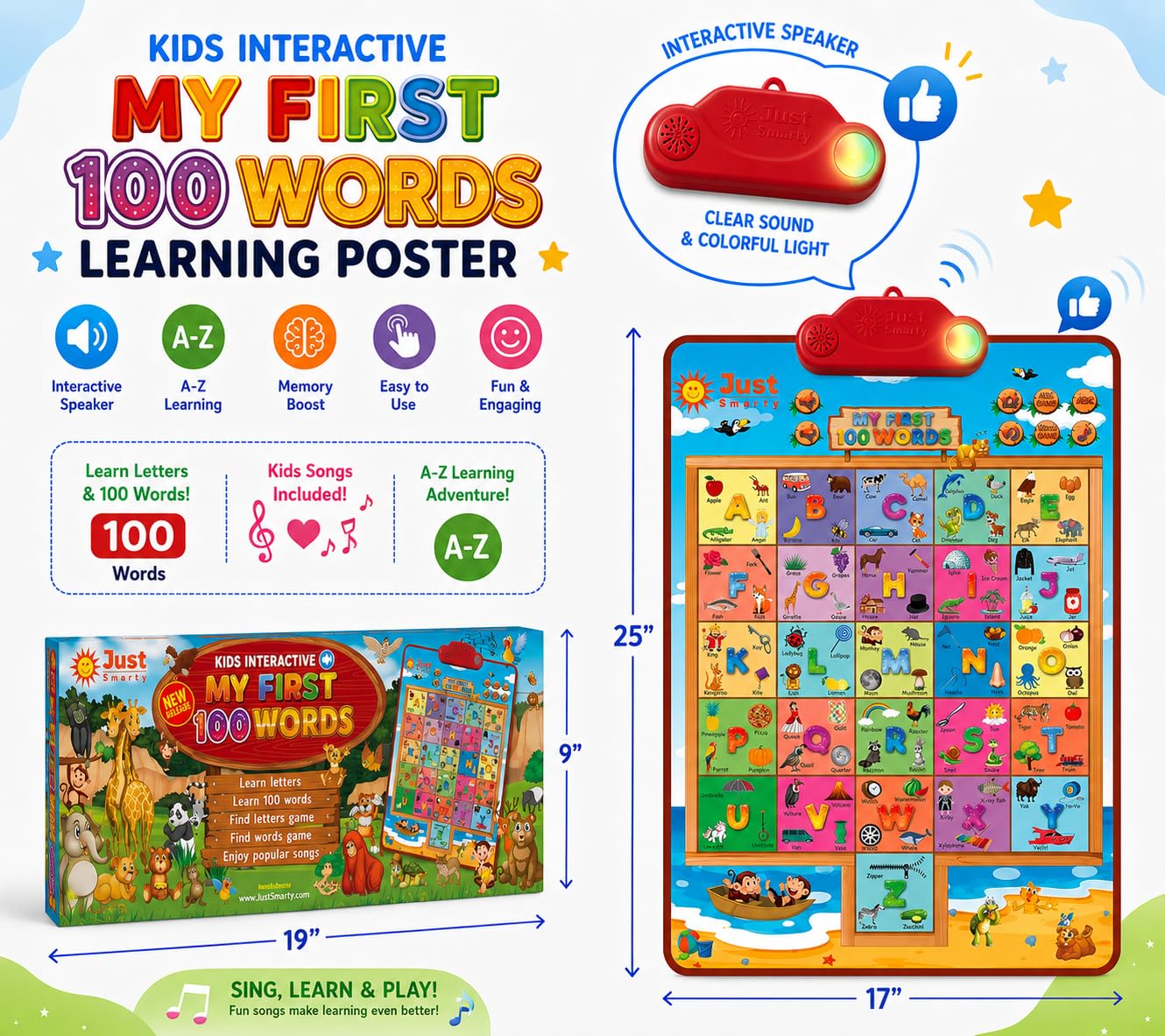 Interactive Learning Posters for Early Education