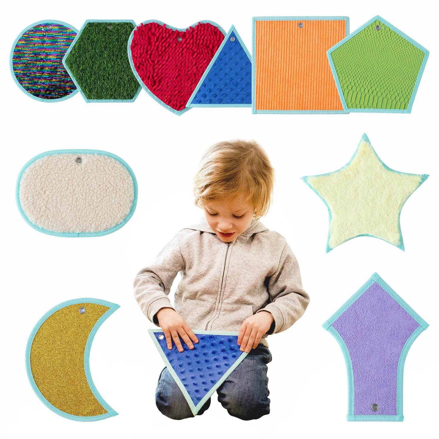 Textured Sensory Mats for Kids Learning & Active Play
